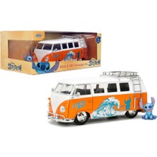 Jada Disney Lilo & Stitch Figürü ve 1961 Volkswagen T1 Model Araç 9336340314R00