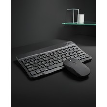 Kaliteyi Bul Kablosuz Bluetooth Klavye Mouse Seti Sessiz Ince Tasarım