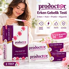 Prodoctor Erken Gebelik Testi – Hızlı, Hijyenik ve Pratik Kullanım 2 Adet