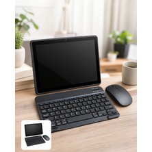 Kaliteyi Bul Bluetooth Klavye ve Mouse Seti Android Tablet Için Sim Kartlı Kablosuz Giriş