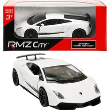 1:32 Rmz City Lamborghini Serisi Die Cast Çek Bırak Model Araba  - Beyaz Lamborghini Murcielago Lp 670-4 Sv