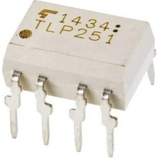 Gollum Teknoloji TLP251 Dıp-8 Igbt / Mosfet Gate Sürücü Optokuplör Toshiba