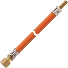 Gok Cf8(Rvs8)-Ps8(Rst8) 80CM Bakır Boru Bağlantılı 10 Bar Tekne Gaz Hortumu