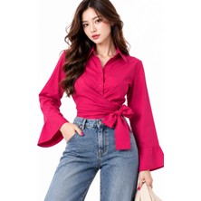 Coho Moda Bağlamalıgömlek Trend Düğmeli