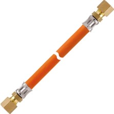 Gok Cf8(Rvs8)-Cf8(Rvs8) 100CM Bakır Boru Bağlantılı 10 Bar Tekne Gaz Hortumu