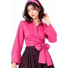 Coho Moda Bağlamalıgömlek Trend Düğmeli