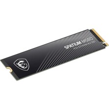 MSI Msı SSD Spatıum M580 Pcıe 5.0 Nvme M.2 4tb