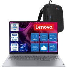 Lenovo Thinkbook 16 Gen 8 Ial  Intel Ultra 9 185H Aı 128GB Ddr5 2tb SSD Intel® Arc™ Graphics 16" Wuxga (1920X1200) IPS 300NITS Anti-Glare Freedos Bilgisayar Z21SK00JVTXF39+ZETTAÇANTA