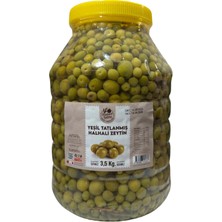 My Hatay Yöreselleri Yeşil Halhali Tatlanmış Zeytin 3,5 kg Pet