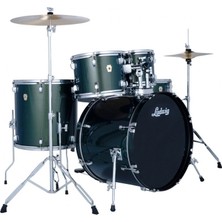 Ludwig LC190C5 Accent Fuse Jade Dust Akustik Davul Seti