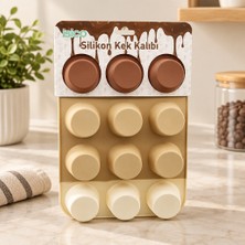 Belirtilmemiş Silikon Muffin Kek Kalıbı Askılı