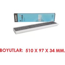 Filtron KARBONLU POLEN FİLTRE MONDEO 3 00-07 1,8 2,0 2,5 3,0 - 2,0/2,2 TDDİ TDCİ JAGUAR X-TYPE X400 01-09 K1148A