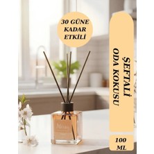 Misra Home 100ML Şeftali Kokusu Çubuklu Oda Kokusu Dolap Banyo Ev Oda Parfümü Oda Kokusu
