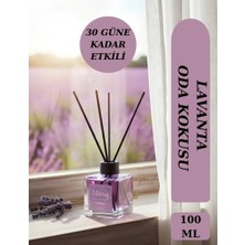 Misra Home 100ML Lavanta Kokusu Çubuklu Oda Kokusu Dolap Banyo Ev Oda Parfümü Oda Kokusu