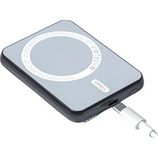 Pell F12 10.000 Mah Magsafe 15 W Magnetic Hızlı Şarj Powerbank 
