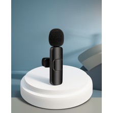 Kaliteyi Bul Kablosuz Yaka Mikrofonu 360 Derece Hd Ses iPhone Uyumlu