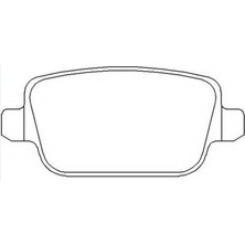 Ford Mondeo 2007-2014 Fren Balata Arka ME6G9J2M008GA Nextpart