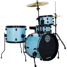 Ludwig LC178X0C8 Pocket Kit Crystal Blue Sparkle Çocuk Davul Seti