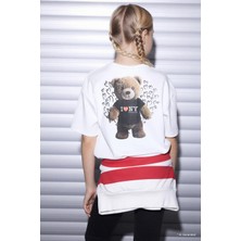 DeFacto %100 Pamuk I Love NY Oversize Tişört Kız Çocuk G9595A826SM