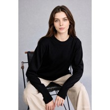 DeFacto Regular Fit Bisiklet Yaka Yün Karışımlı Triko Tunik H3431AZ26AU
