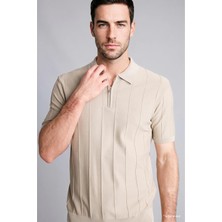 DeFacto Standart Fit Polo Yaka Triko Kısa Kollu Polo Tişört F1945AX26SM