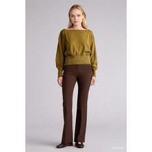 DeFacto Flare Fit Normal Kalıp Normal Bel İspanyol Paça Pantolon G2313AX26SP