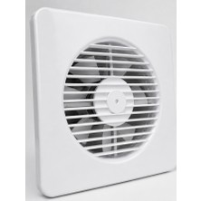 ERS150 mm Duvar ve Tavan Tipi Aspiratör 20,8 x 20,8 cm 320 M³/h Hava Aktarım Kapasiteli