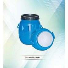 Santaş 20 Lt Vidalı Çift Katlı Fıçı