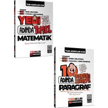 Yediiklim Yayınları Tüm Adaylar Için 7 Adımda Temel Matematik ve 10 Adımda Paragraf Konu Anlatımlı Video Çözümlü Soru Bankası