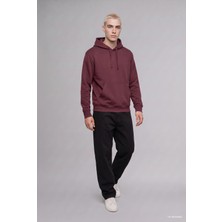DeFacto Regular Fit Kapüşonlu İçi Yumuşak Tüylü Kanguru Cepli Basic Sweatshirt X8283AZ26AU