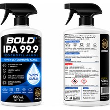 Bold Ipa 99.9 Izopropil Alkol 500 ml Sprey – Oto, Cam, Elektronik ve Genel Temizlik