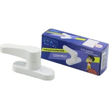 Magicool De-Aks EMN-MK-220 ( Metal  Kutulu  Beyaz ) ( Çekmeli ) Emniyet KILIT*15X10
