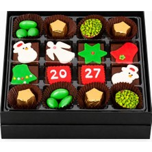 ChocChic Karma Dekorlu Yılbaşı Çikolata