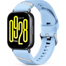 MMP Shop Xiaomi Redmi Watch 5 Active / Watch 5 Lite Uyumlu Lansman Spor Yumuşak Silikon Kordon