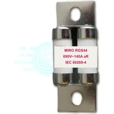 Miro RGS44 690V 140A Ar 217/140A Hızlı Porselen Sigorta