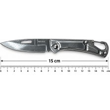 Askerlik Paketi Gri 15 cm Mini Mandallı Çakı