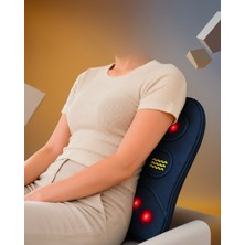 Kaliteyi Bul Titreşimli Isıtmalı Bel Masaj Minderi Ergonomik