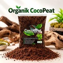 Hüskon Ticaret Organik Cocopeat Hindistan Cevizi Torfu - Sülük, Salyangoz, Sürüngen ve Amfibi İçin Yatak Malzemesi