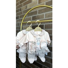 Ravza Baby Kids Kız Bebek 5'li Takım (0-3 Ay)