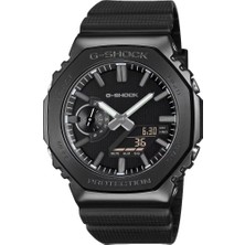 Casio GM-2100LXB-1ADR Quartz Silikon Siyah 20 Atm 44 mm Erkek Kol Saati