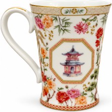 Easy Life Collection's Jardins D'orient Porselen Kupa - 300 ml