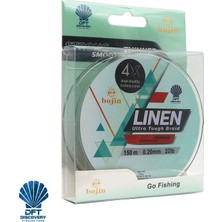 DFT Discovery Dft Bojin 4x Linen Ip Misina 0.20 mm 150 M Yeşil