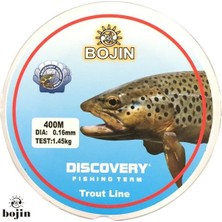 DFT Discovery Dft Bojin  Alabalık Misinası 0.16 mm 400 M - Şeffaf