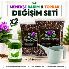 Menekşe Toprağı Değişim ve Bakım Seti