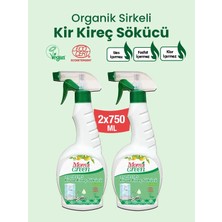 Mom's Green 2'li Set Mom's Green Organik Sirkeli Kir Kireç Sökücü Limon Eco 750 ml ve Yedek Ürün