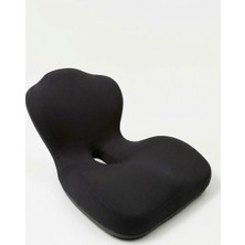 Whiteblanco Whıteblanco Viviendo Black Comfort Plus Araç Ofis Oturma ve Sırt Dayama Yastığı Visko Ortopedik Minder