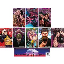 Gerekli Şeyler Yayıncılık Jujutsu Kaisen 13-14-15-16-17-18-19-20. Ciltler Manga Seti - Genç Kitap Ayraç Hediyeli