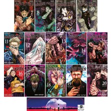Gerekli Şeyler Yayıncılık Jujutsu Kaisen 7-8-9-10-11-12-13-14-15-16-17-18-19-20. Ciltler Manga Seti - Genç Kitap Ayraç Hediyeli