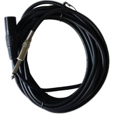 CHESTER Xlr Erkek - 6.35MM Mono Jack Ses Kablosu 5 Metre Mikrofon Amfi Kablosu  Html