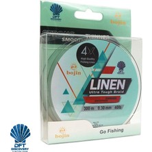 DFT Discovery Dft Bojin 4x Linen Ip Misina 0.30 mm  300 M  Yeşil
